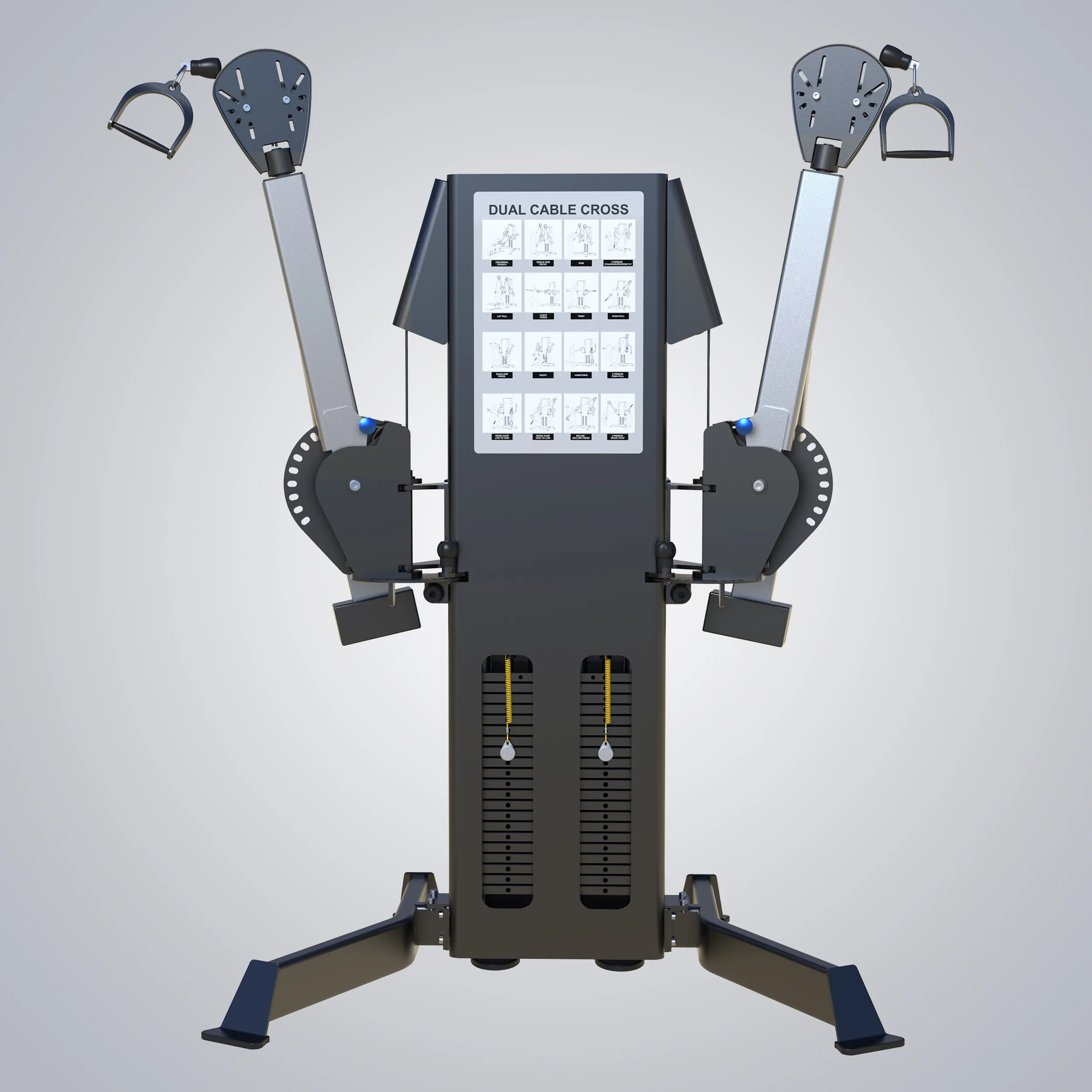 Sawgym Dual Cable Cross D605